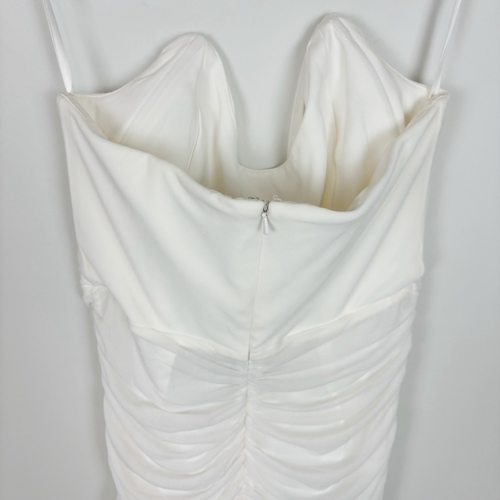 Michael Costello x REVOLVE India Midi Dress in White Size M - Picture 4 of 13